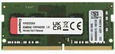 Kingston DDR4 SODIMM 8GB KVR32S22S6/8 PC4-25600, 3200MHz, CL22