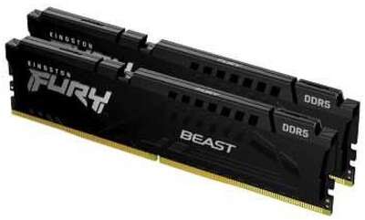 Kingston DDR5 DIMM 32GB Kit (2x16Gb) 5200 MT/s CL40 KF552C40BBK2-32