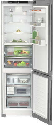 Холодильники LIEBHERR/ Plus, BioFresh Fruit & Vegetable-Safe 2 контейнера, МК NoFrost, 3 контейнера МК, в. 201,5 см, ш. 60 см, г. 67.5 см, класс ЭЭ A++, внутренние ручки, покрытие SteelFinish