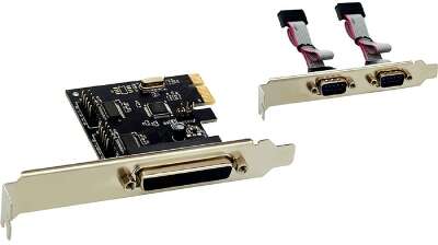 Exegate EX281226RUS Контроллер EXE-303 PCI-E, 2*COM port + 1*LPT (OEM)