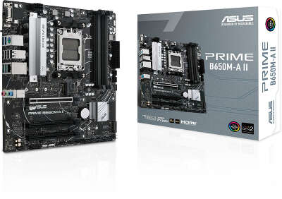 Материнская плата mATX LGAAM5 ASUS PRIME B650M-A II