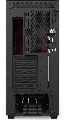 Корпус NZXT H710, черный/красный, ATX, Без БП (CA-H710B-BR)