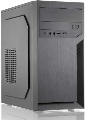 Корпус FoxLine Case Foxline FL-702 |FL-702-FZ450| , mATX, 1x5.25EXT, 1x3.5EXT, 2x3.5INT, 2xUSB2.0, HDA, w/o FAN, |FL-702-FZ450| w/450W ATX PSU, w/1.2m EU pwr cord, (970597)