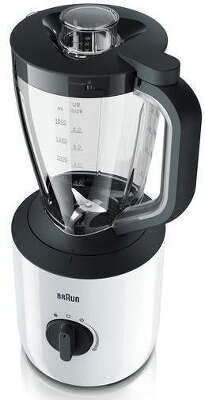 Блендер стационарный Braun JB3100WH 800Вт белый/черный