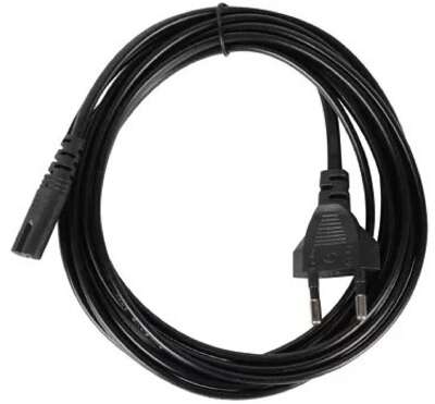 AOpen ACE023-3M Кабель для аудио-видео техники IEC-320-C7, 2-pin 3m ,черный