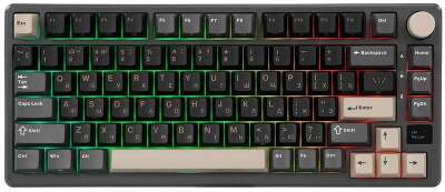Клавиатура Royal Kludge RK-M75 Phantom (USB/2.4 GHz/Bluetоoth, RGB, Hot Swap, Brown switch)