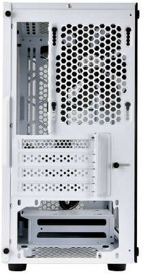 Корпус SilverStone PS15 Precision, белый, mATX, Без БП (SST-PS15W-G)