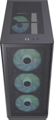 Корпус Aerocool APNX Creator C1 C1-BK-v1 черный без БП ATX 7x120mm 5x140mm 2xUSB3.0 audio bott PSU