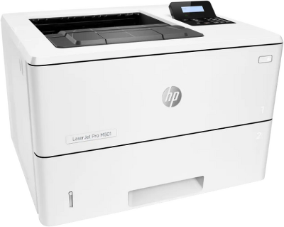 Принтер HP LaserJet Pro M501dn (A4, 1200dpi, 43ppm, 256Mb, 2trays 100+550, USB/GigEth, Duplex, repl. CE526A, CE528A)