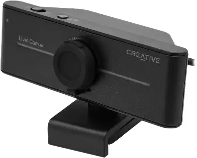 Камера Web Creative Live! Cam SYNC 4K черный 8Mpix (3840x2160) USB2.0 с микрофоном (73VF092000000)