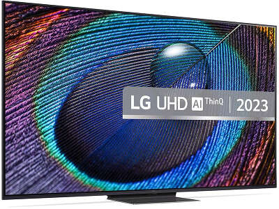 Телевизор LED LG 65" 65UR91006LA.ARUB черный 4K Ultra HD 50Hz DVB-T DVB-T2 DVB-C DVB-S DVB-S2 USB WiFi Smart TV