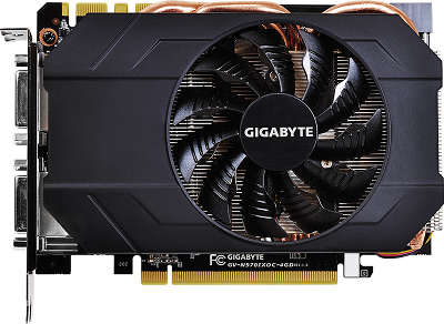 Видеокарта PCI-E NVIDIA GeForce GTX970 4096MB DDR5 GigaByte [GV-N970IXOC-4GD]