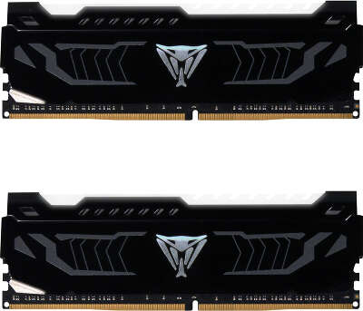 Набор памяти DDR4 DIMM 2x8Gb DDR2400 Patriot VIPER LED (PVLW416G240C4K)