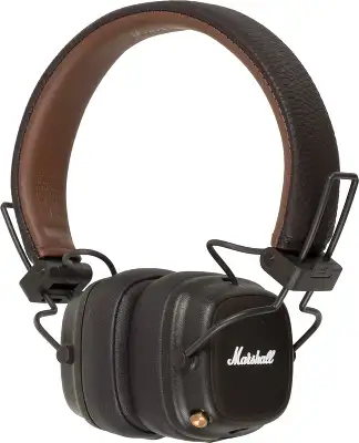 Гарнитура накладные Marshall Major IV коричневый беспроводные bluetooth оголовье (MAJOR IV BROWN)