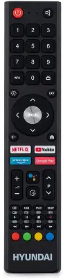 Телевизор LED Hyundai 43" H-LED43BU7009 Android TV Frameless черный/черный 4K Ultra HD 60Hz MEMC DVB-T DVB-T2 DVB-C DVB-S DVB-S2 USB WiFi Smart TV
