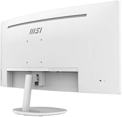 Монитор MSI PRO MP341CQW 34" White (VA, 3440x1440, HDMI+HDMI+DP, 1 ms, 178°/178°, 300 cd/m, 3000:1 (100M:1), 100Hz, MM, Curved)