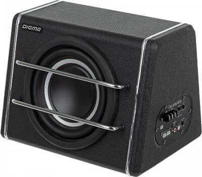 Сабвуфер автомобильный Digma DCS-80 150Вт активный (20см/8