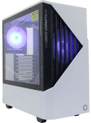 Корпус GameMax Contac COC, белый/розовый, ATX, Без БП (Contac COC MFG.T806)