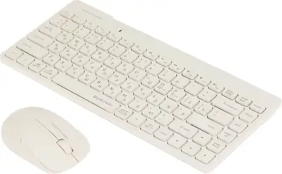 Клавиатура + мышь A4Tech Fstyler FG2200 Air2 клав:бежевый мышь:бежевый USB беспроводная slim (FG2200 AIR2 BEIGE)