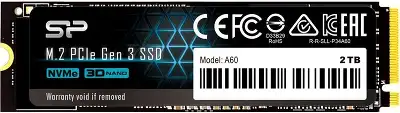 Твердотельный накопитель NVMe 2Tb [SP002TBP34A60M28] (SSD) Silicon Power P34A60