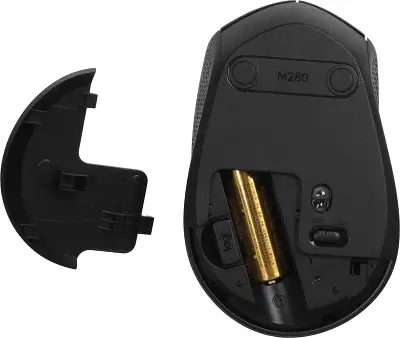 Мышь Logitech M280 черный оптическая 1000dpi беспров. USB 2but (910-004306)