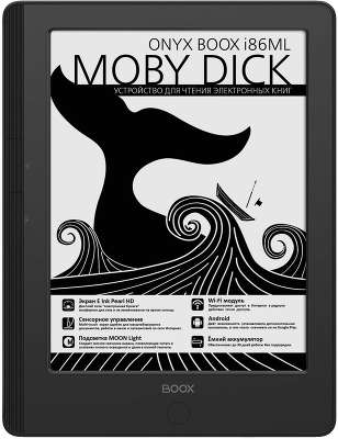 Электронная книга 8" ONYX Boox i86ML MOBY DICK, чёрная