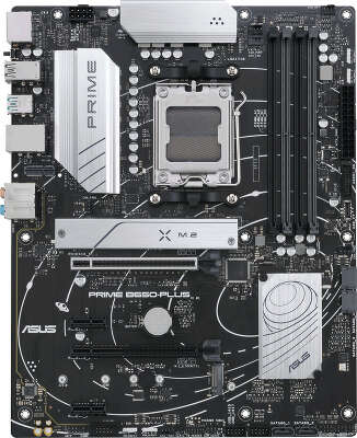 Материнская плата Asus PRIME B650-PLUS SocketAM5 AMD B650 4xDDR5 ATX AC`97 8ch(7.1) 2.5Gg RAID+HDMI+DP