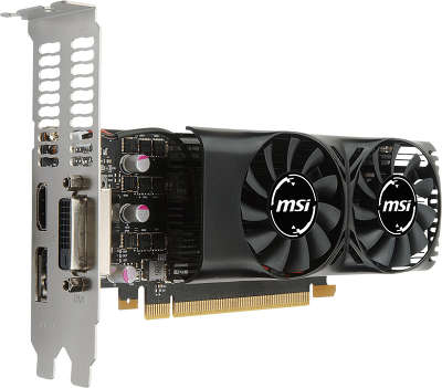 Видеокарта PCI-E NVIDIA GeForce GTX1050Ti 4096MB DDR5 MSI LP [GTX 1050 TI 4GT LP]