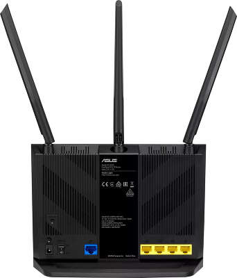 Роутер беспроводной Asus 4G-AX56 AX1800 10/100/1000BASE-TX/4G cat.6 черный