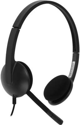 Гарнитура проводная LOGITECH Headset H340 USB черный (1хJack 3.5mm, USB, кабель 1.8м) (981-000509)