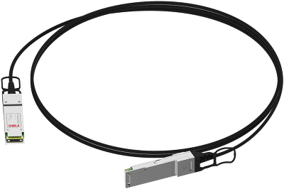 Кабель/ FIBO FT-Q100-DAC5m QSFP28 to QSFP28 DAC модуль, медный кабель Belden, 5 метров