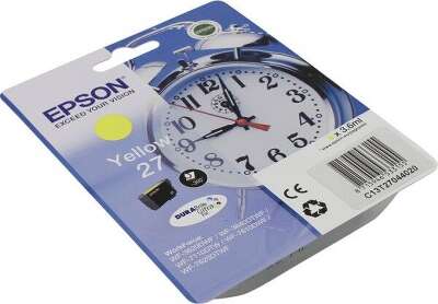 Картридж EPSON T2704 желтый для WF-7110/7610/7620 (C13T27044022/C13T27044020/C13T27044012)