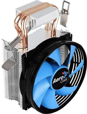 Кулер CPU Aerocool Verkho 2 (универсальный, 110W, 15-25 dB, 800-2000 rpm, 90мм, 4pin, медь+алюминий) RTL