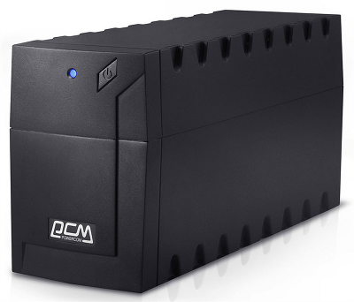 Источник бесперебойного питания Powercom Raptor, Line-Interactive, 600VA/360W, Tower, 3xSchuko (3 batt), USB (859793)