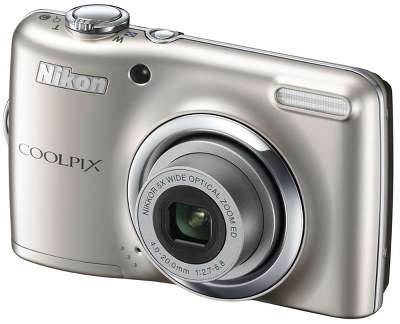 Цифровая фотокамера Nikon COOLPIX L23 Silver