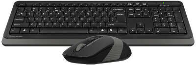 Клавиатура + мышь A4Tech Fstyler FG1010 клав:черный/серый мышь:черный/серый USB беспроводная Multime FG1010 GREY