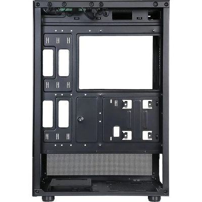 корпус Formula V Line Crystal Z1 Black, ATX, Left & Front side Tempered Glass, USB3.0*1, USB2.0*2