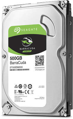 Жесткий диск SATA-3 500Gb [ST500DM009] Seagate Barracuda (7200rpm) 32Mb 3.5"