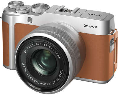 Цифровая фотокамера Fujifilm X-A7 Camel kit (XC15-45 мм f/3.5-5.6 OIS)