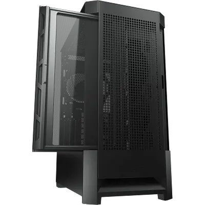 Корпус COUGAR Airface, черный, ATX, Без БП (CGR-5ZD1B-AIR)