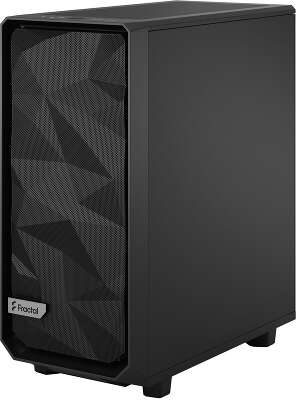 Корпус Fractal Design Meshify 2 Compact, черный, ATX, Без БП (FD-C-MES2C-01)