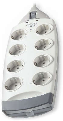 Фильтр питания BELKIN Maximum SurgeMaster 2 м. белый (8 розеток)