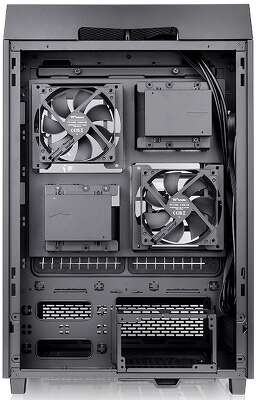 Корпус Thermaltake The Tower 500 CA-1X1-00M1WN-00 Black,Win,SPCC,Tempered Glass*3/120mm Standard Fan*2, USB 3.0 x 2, CA-1X1-00M1WN-00 USB 2.0 x 2, HD Audio x 1, CPU 180mm, VGA 278mm(with HDD rack) 420mm(without HDD rack)