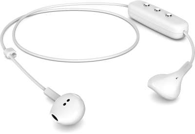 Наушники беспроводные Happy Plugs Wireless Earbud Plus, White