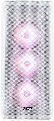 Корпус XPG DEFENDER WHITE [DEFENDER-WHCWW] (Midi-Tower, белый, TG, 120mm fan*3)
