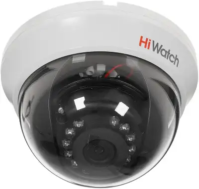 Камера видеонаблюдения аналоговая HiWatch DS-T201(B) (3.6 mm) 3.6-3.6мм HD-CVI HD-TVI цв. корп.:белый