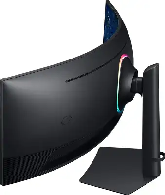 Монитор Samsung 49" Odyssey G9 S49CG954EIXCI черный VA LED 32:9 HDMI матовая HAS Piv 450cd 178гр/178гр 5120x1440 240Hz FreeSync Premium Pro DP DQ 15.6кг