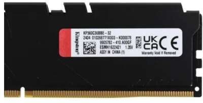 Модуль памяти DIMM 32GB DDR5-6000 KF560C36BBE-32 KINGSTON