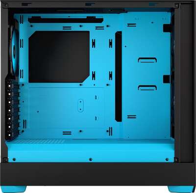Корпус Fractal Design Pop Air RGB Cyan, черный/голубой, ATX, Без БП (FD-C-POR1A-02)