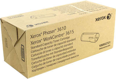 Картридж Xerox 106R02721 черный